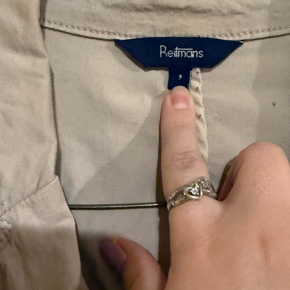 Women’s Beige Casual Jacket - Picture 3 of 6